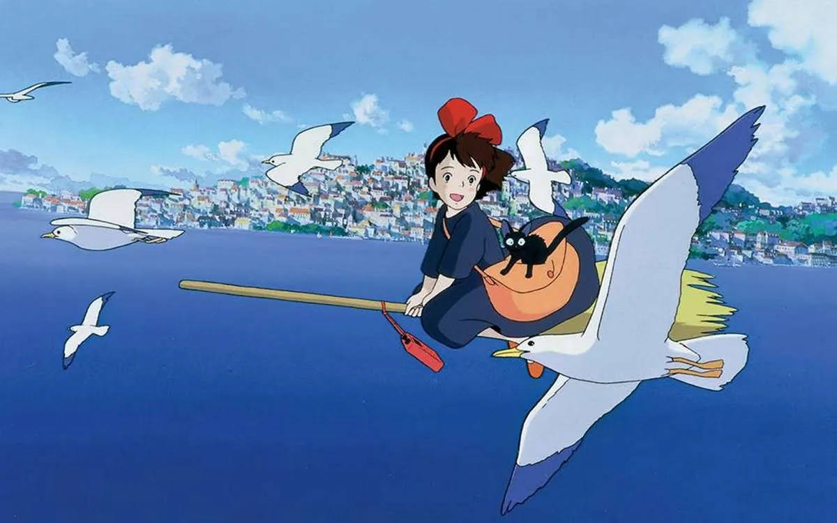 Miyazaki Cute Retro Anime Aesthetic Still
