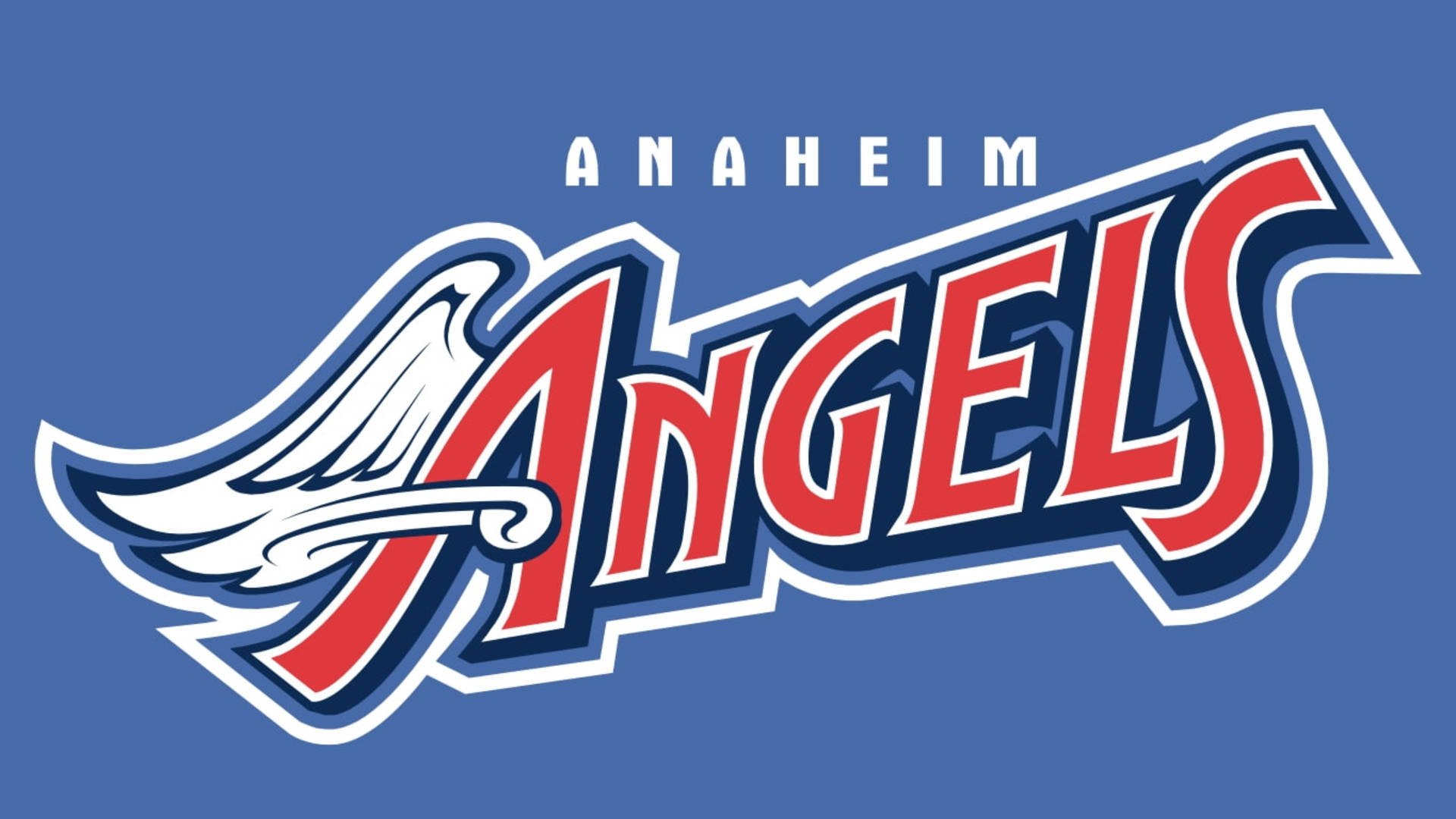 MLB Anaheim Angels Logo Wallpaper