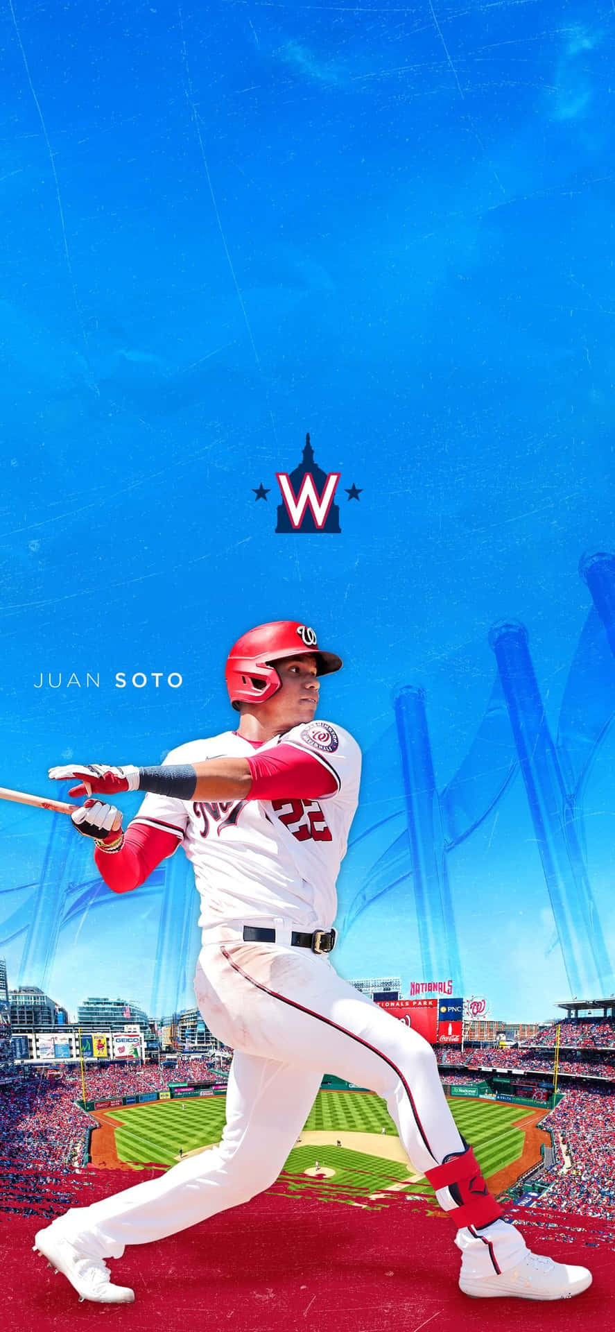 A defining moment in MLB Baseball League gameplay Wallpaper