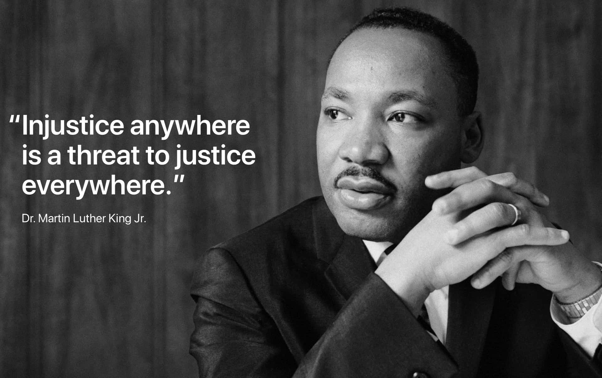 Martin Luther King Jr. citat tapet