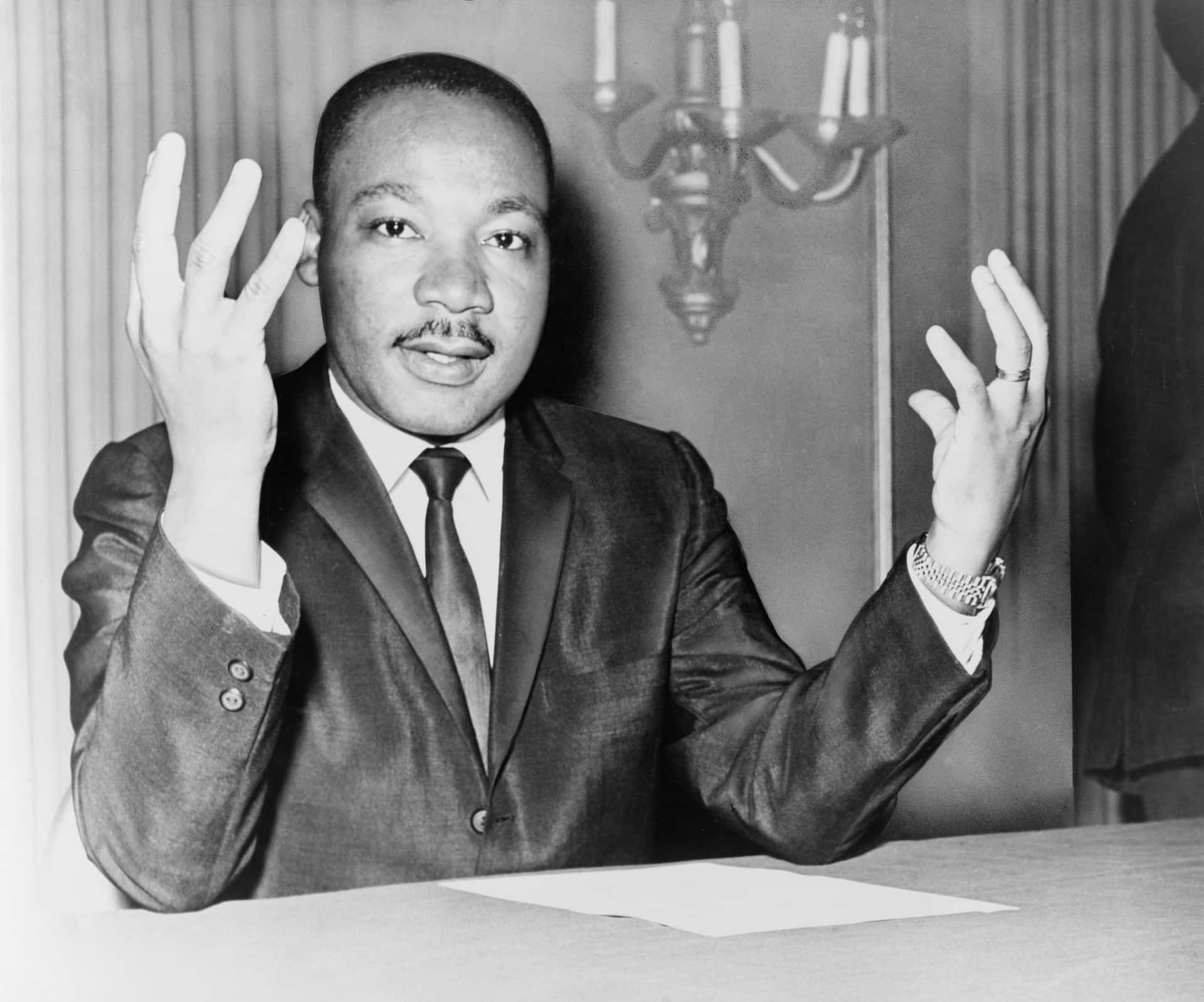 Martin Luther King Jr. med motiverende citater