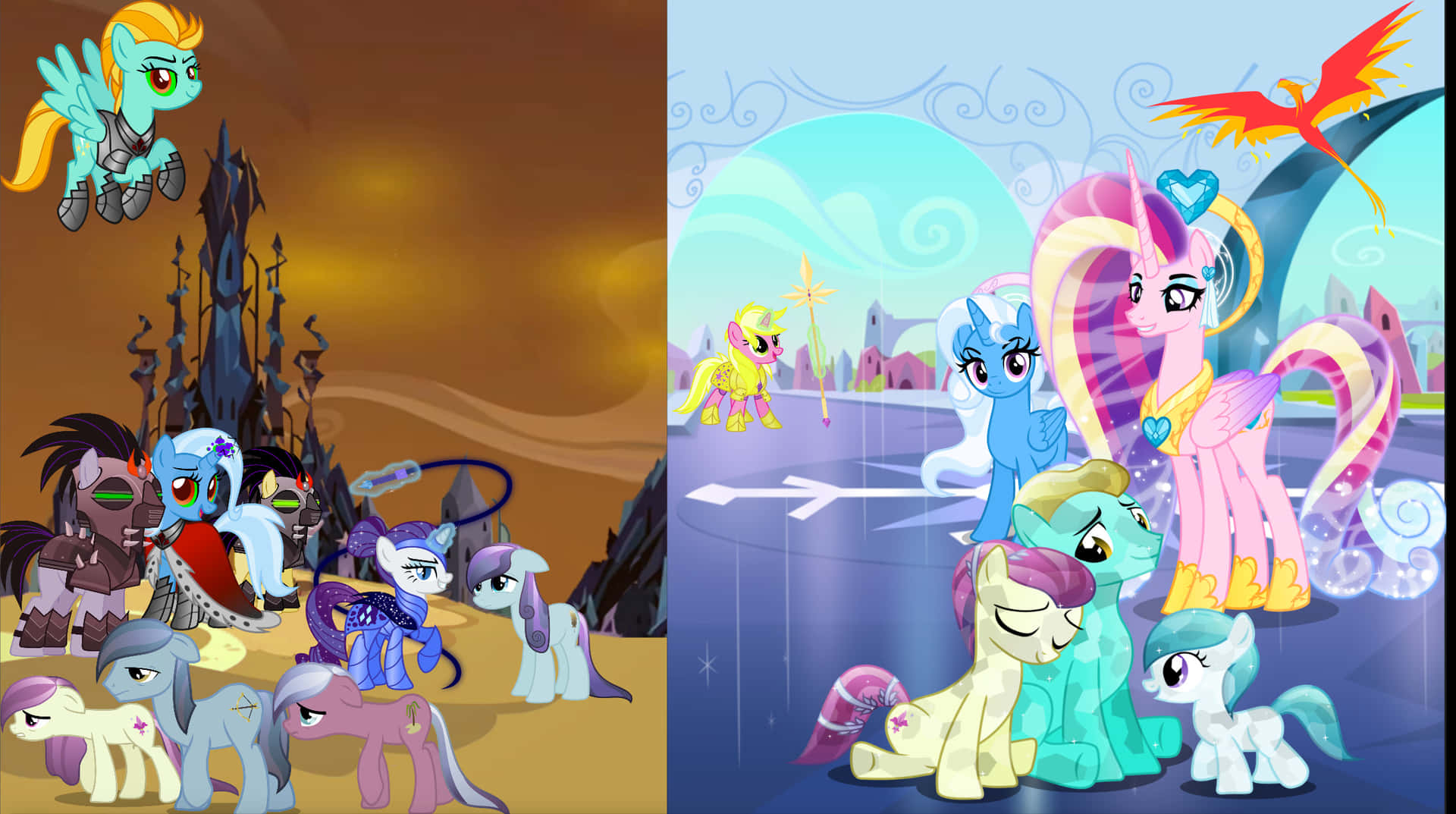 MLP Background New Generation Characters