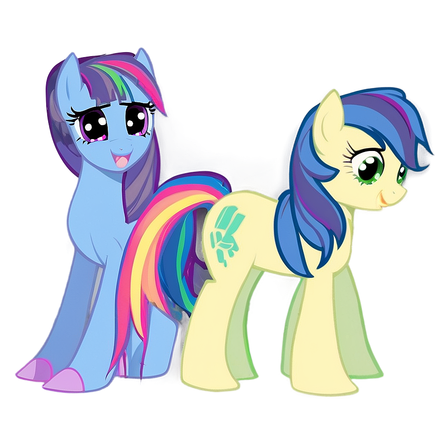 Download Mlp Base Couple Pose Png Xlw | Wallpapers.com