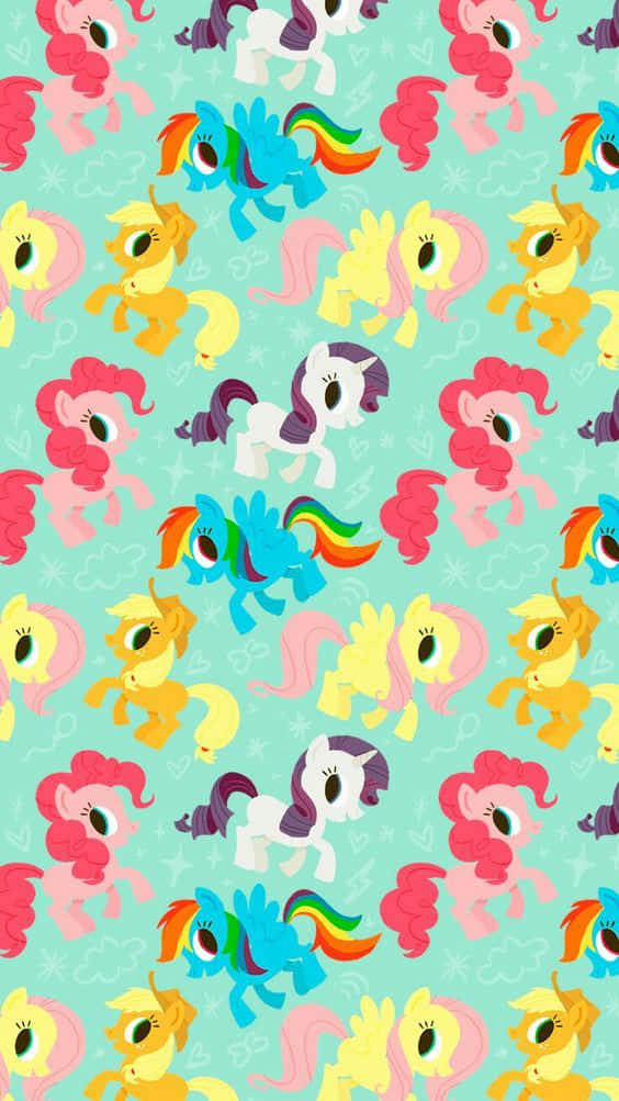 Fåtillgång Till Din Favorit My Little Pony-app På Din Smartphone. Wallpaper