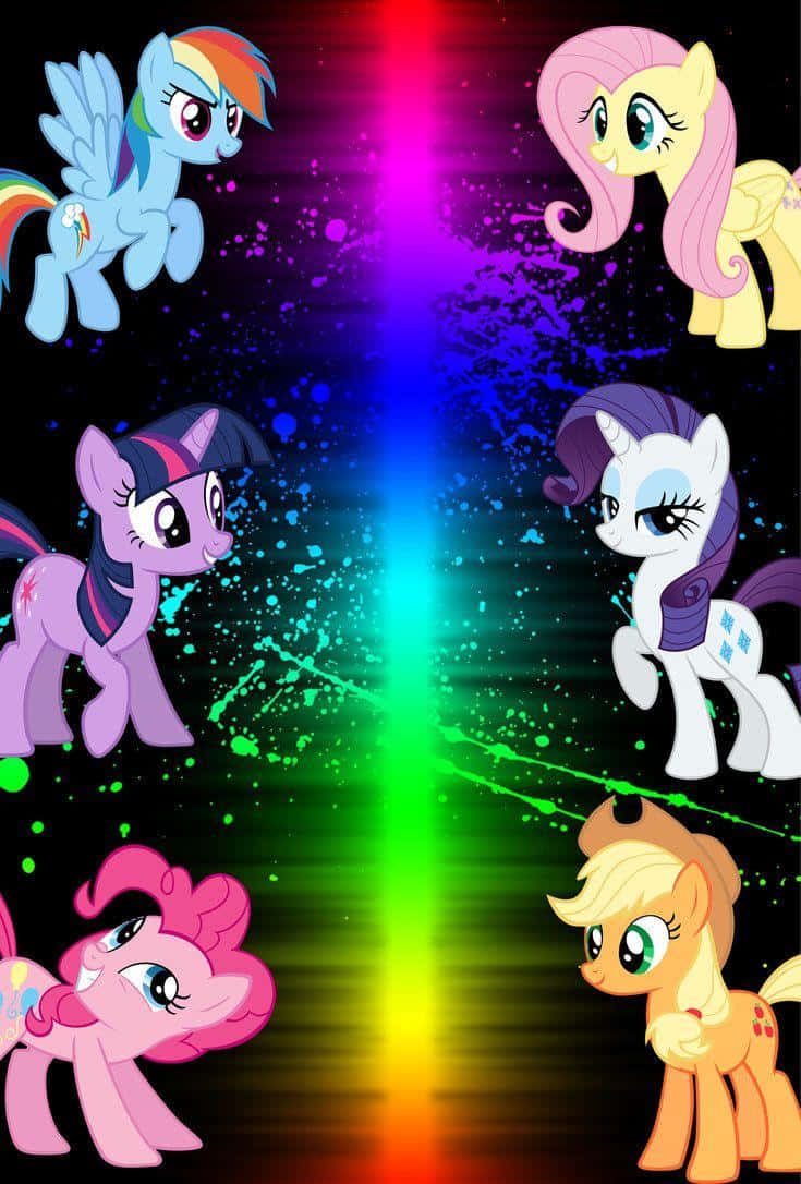 Meinkleines Pony-rainbow-dash-hintergrundbild Wallpaper