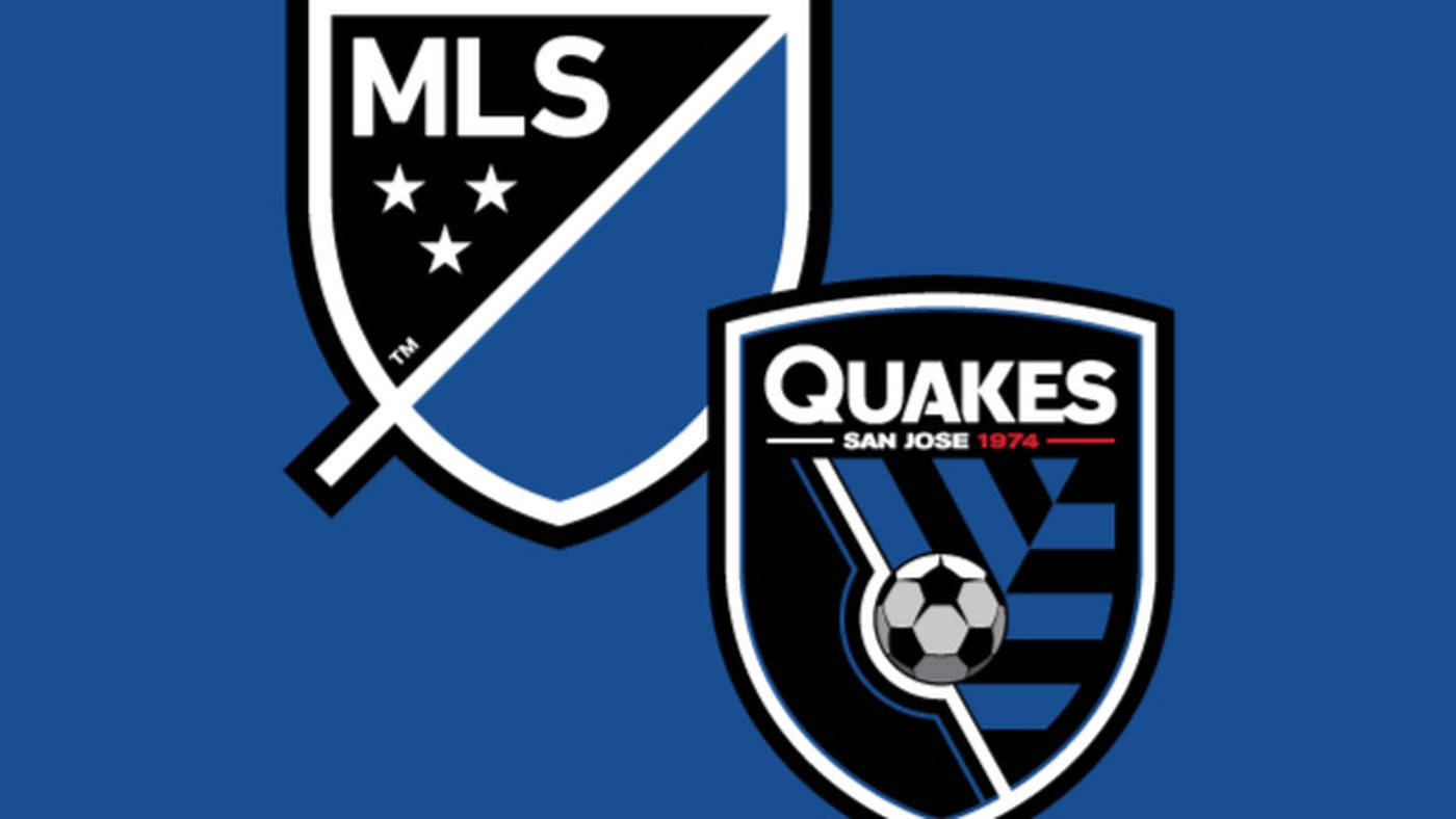 MLS And San Jose Earthquakes Logo Design Wallpaper