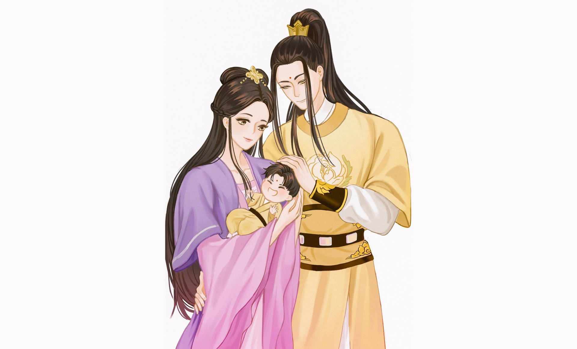 Download Mo Dao Zu Shi Yanli & Zixuan's Family Wallpaper