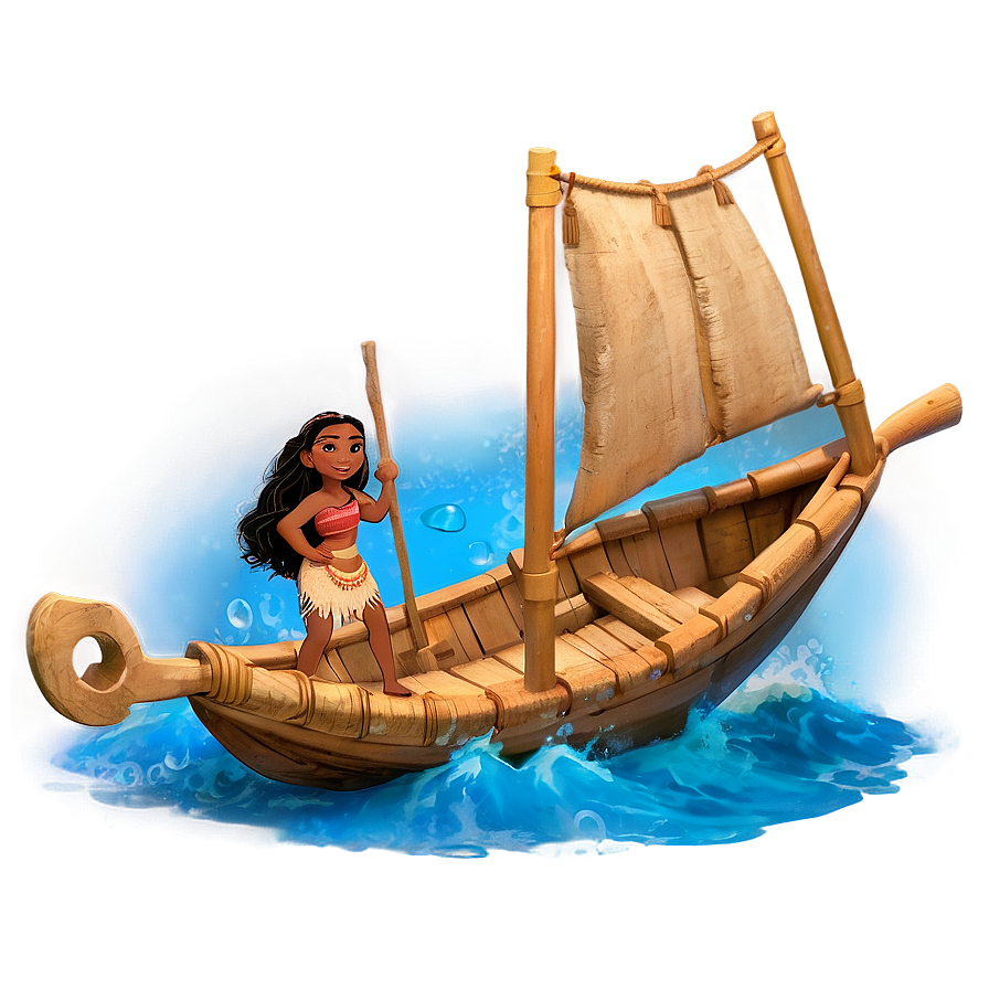 Moana Exploration Scene Png 05032024 PNG