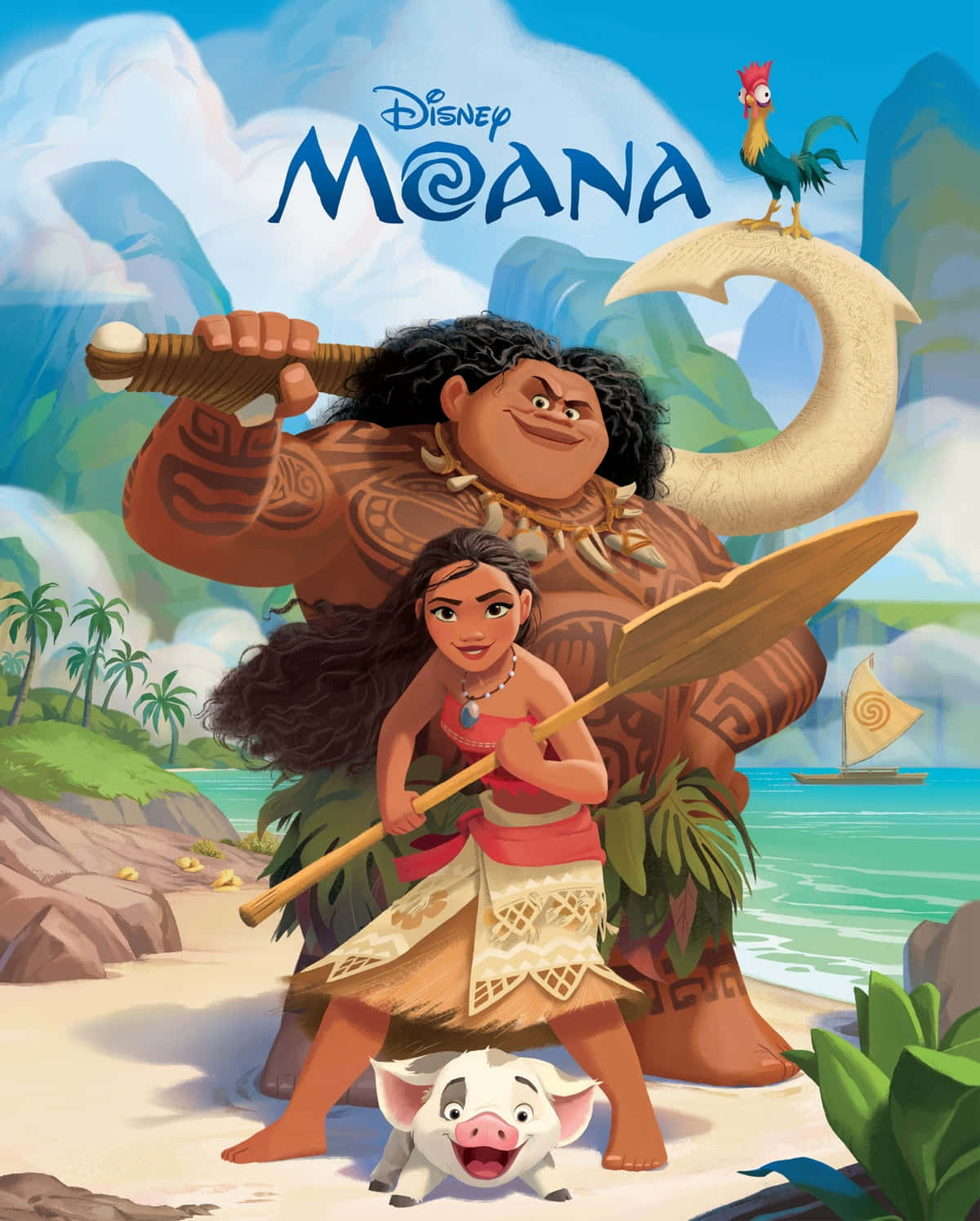 Get inspired by the strong and fearless Moana!