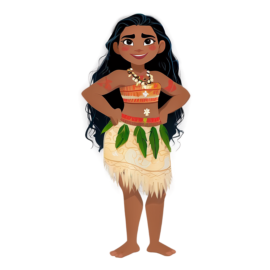 Moana Traditional Outfit Png Nsi49 PNG