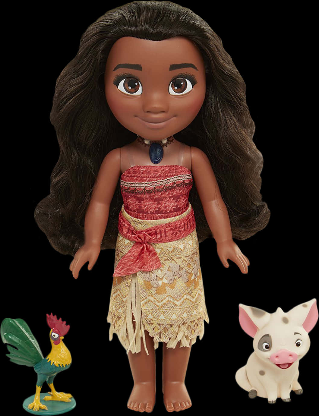 Moanaand Friends Toy Figures PNG