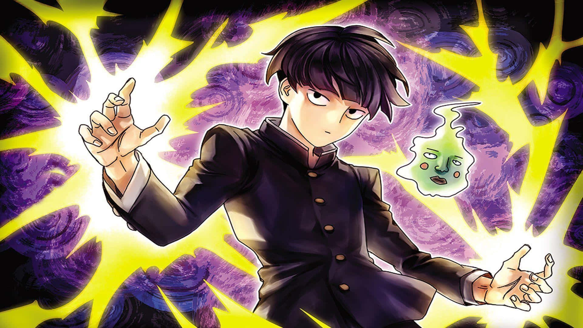 “Discover the world of Mob Psycho 100!”