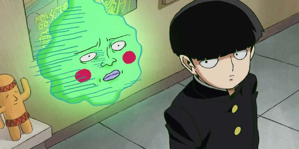 Mysterieuze En Krachtige Ekubo Van Mob Psycho 100 Achtergrond