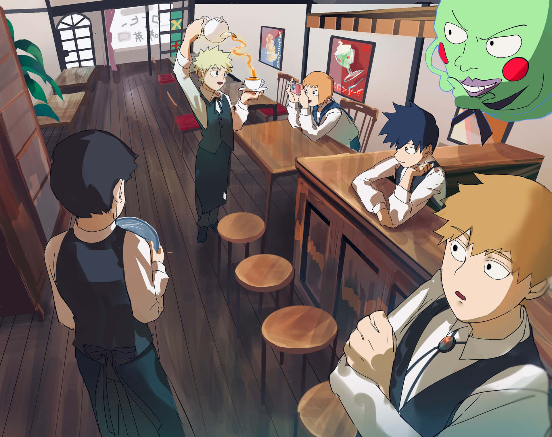 Mob Psycho 100 Restaurant Picture
