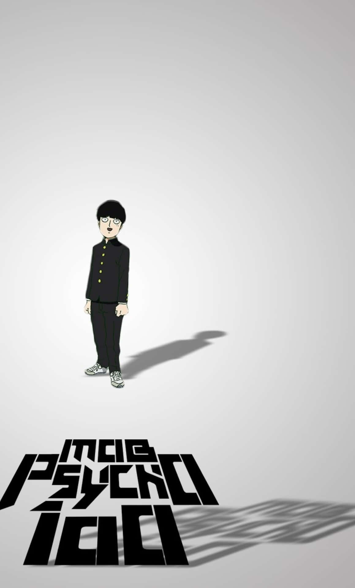 Mob Psycho 100 Simple White Picture