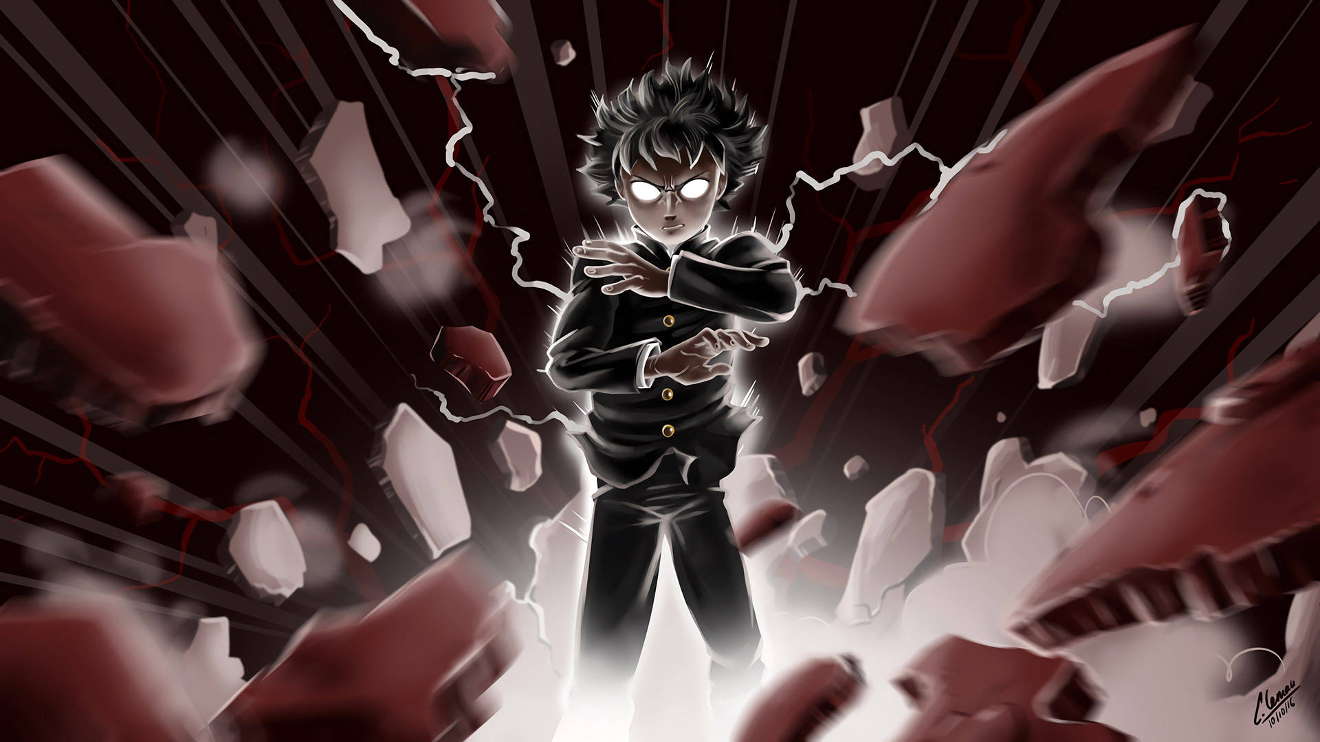 Unleash Your Powers with Mob Psycho 100 Wallpaper
