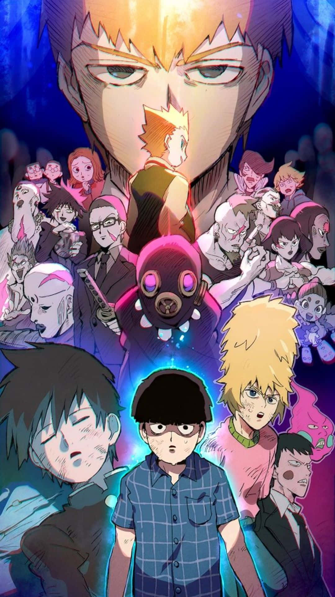 Mob Psycho Animated Collage Picture