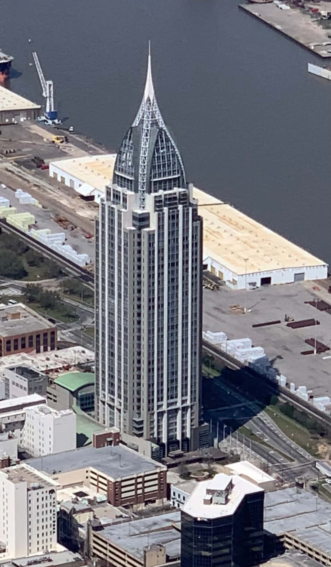 Mobile_ Alabama_ Skyscraper_ Aerial_ View.jpg Wallpaper