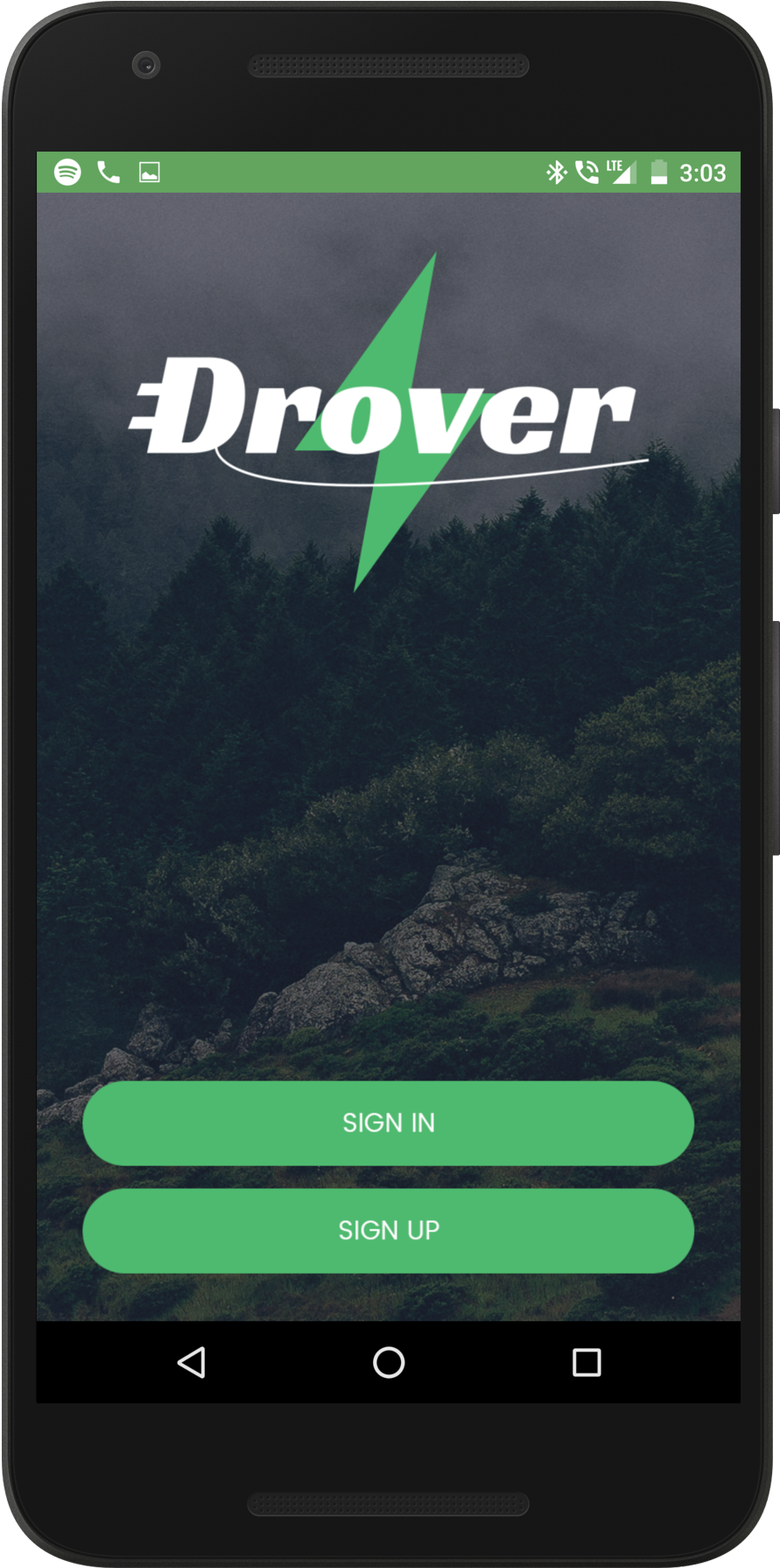 Mobile App Sign In Screen PNG
