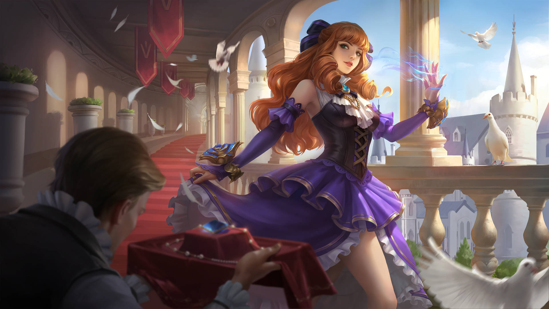 Mobile Legends Guinevere Ms. Violet Palace Balcony