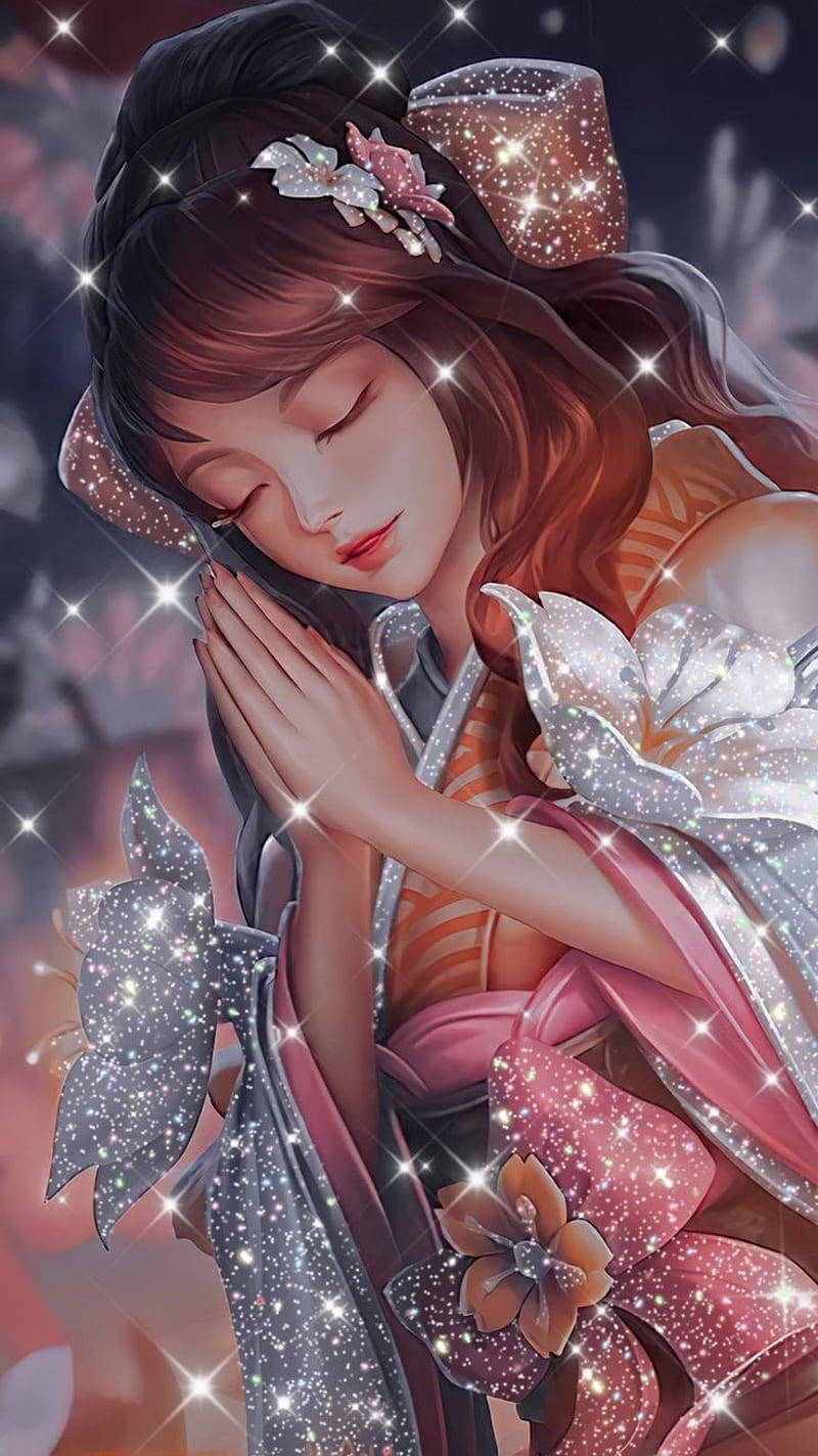 Mobile Legends Guinevere Sakura Wishes Sparkling