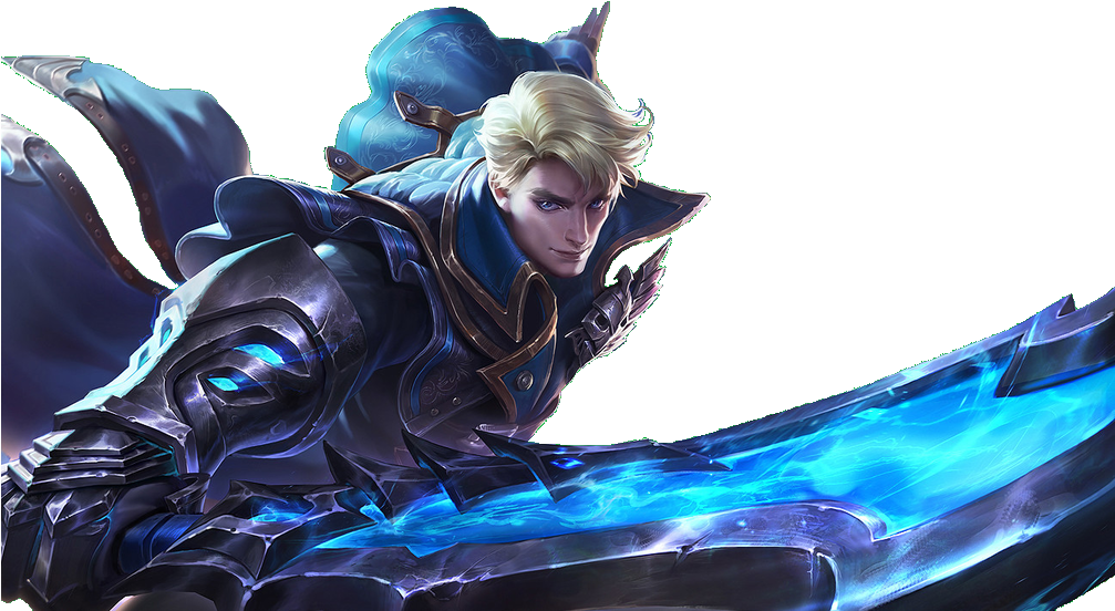 Mobile Legends Hero Alucard Artwork PNG