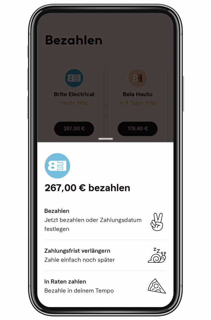Mobile Payment App Screen Germany PNG
