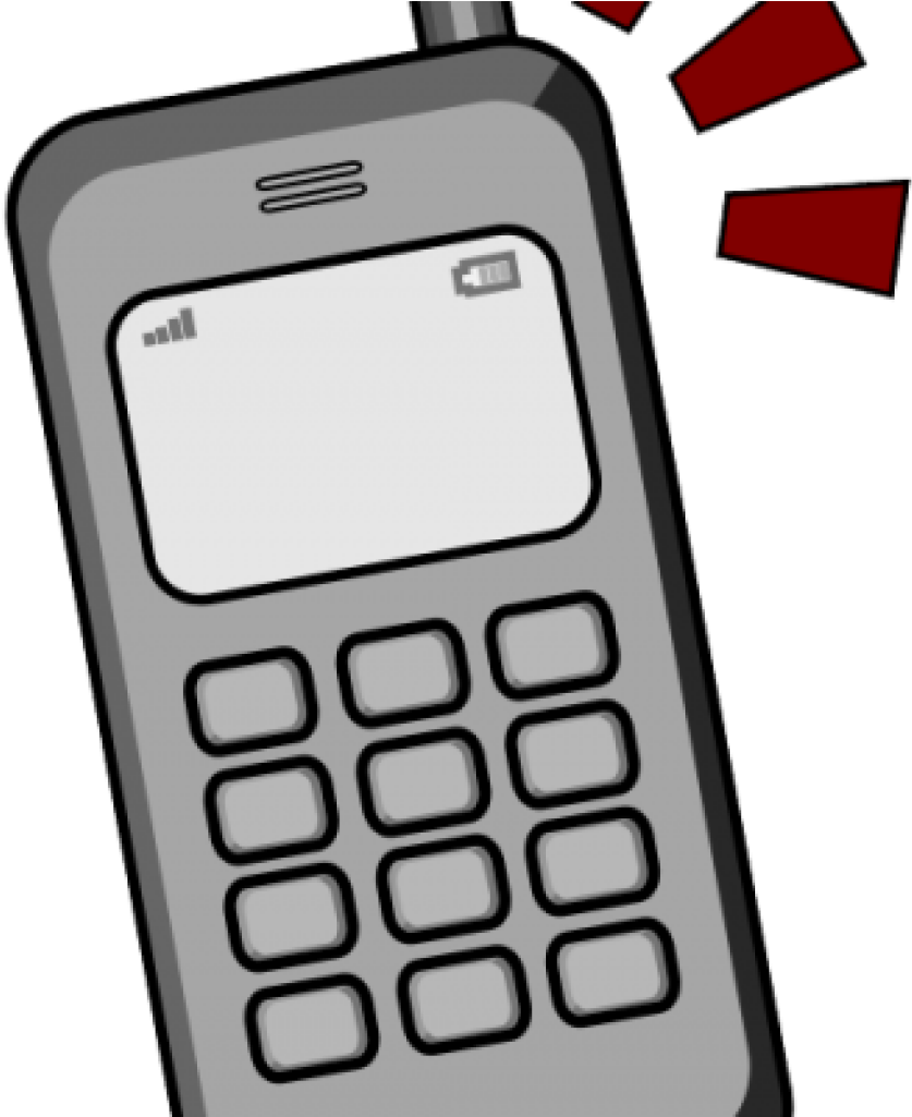 Mobile Phone Clipart Graphic PNG