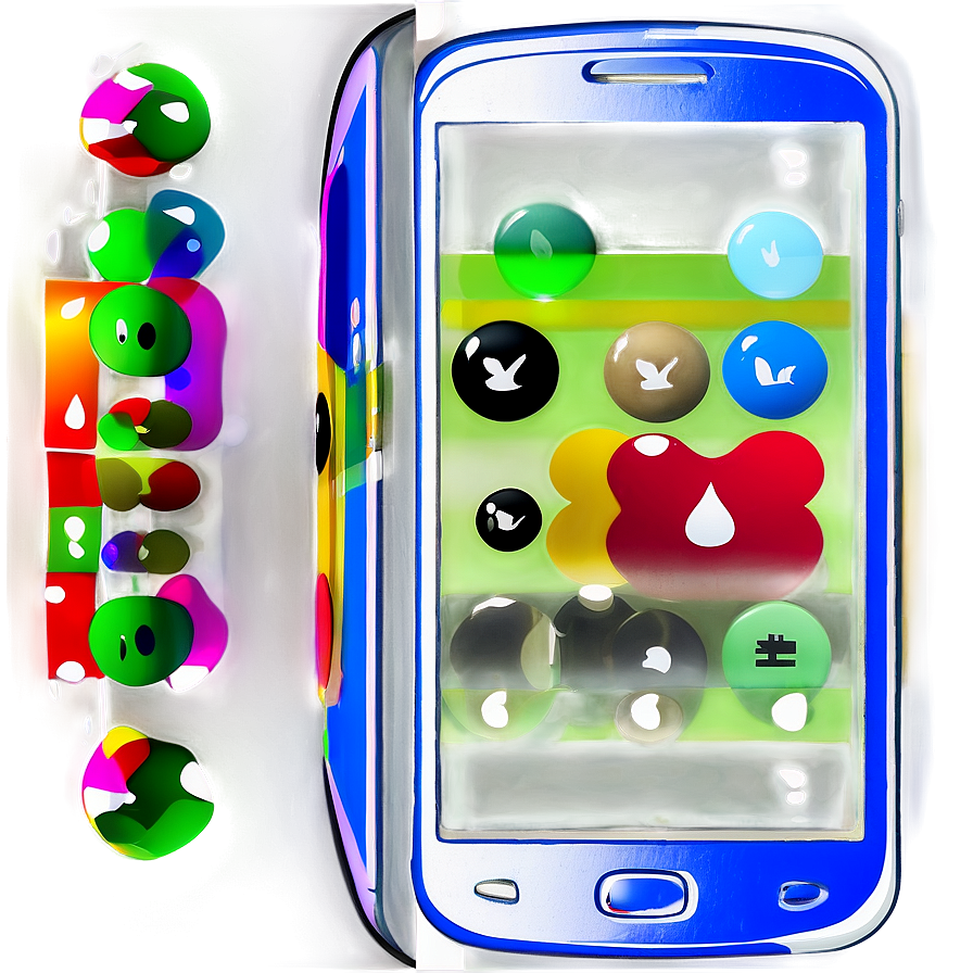 Mobile Phone Clipart Transparent Png 05252024 PNG