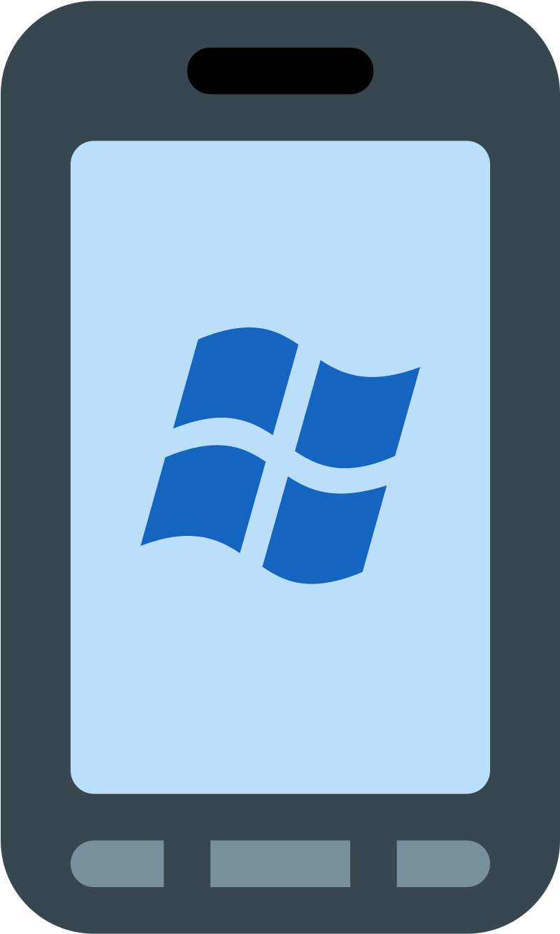 Mobile Phone Windows Icon PNG