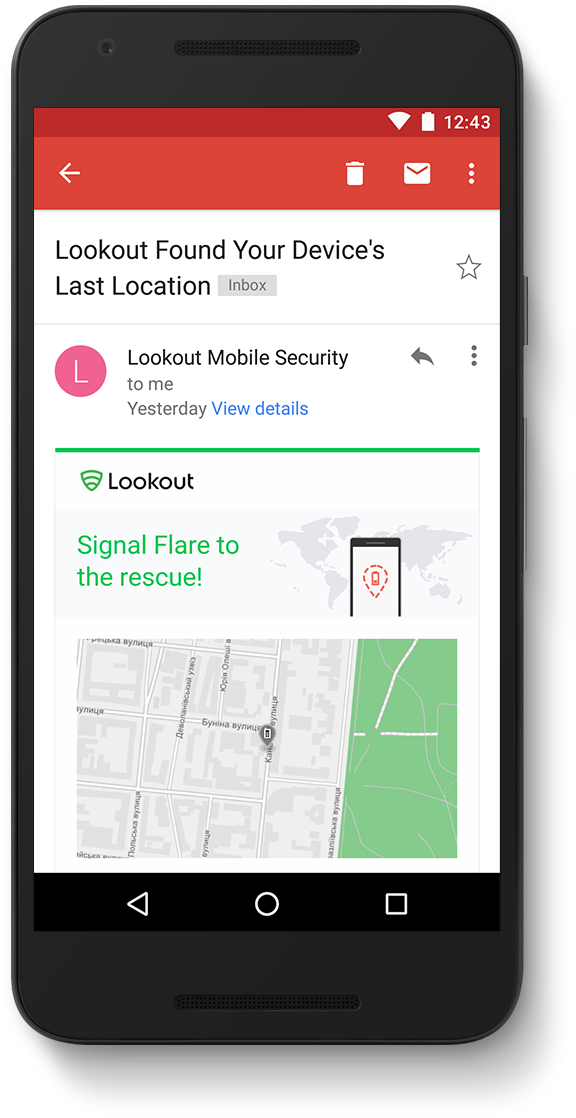 Mobile Security App Location Tracking PNG