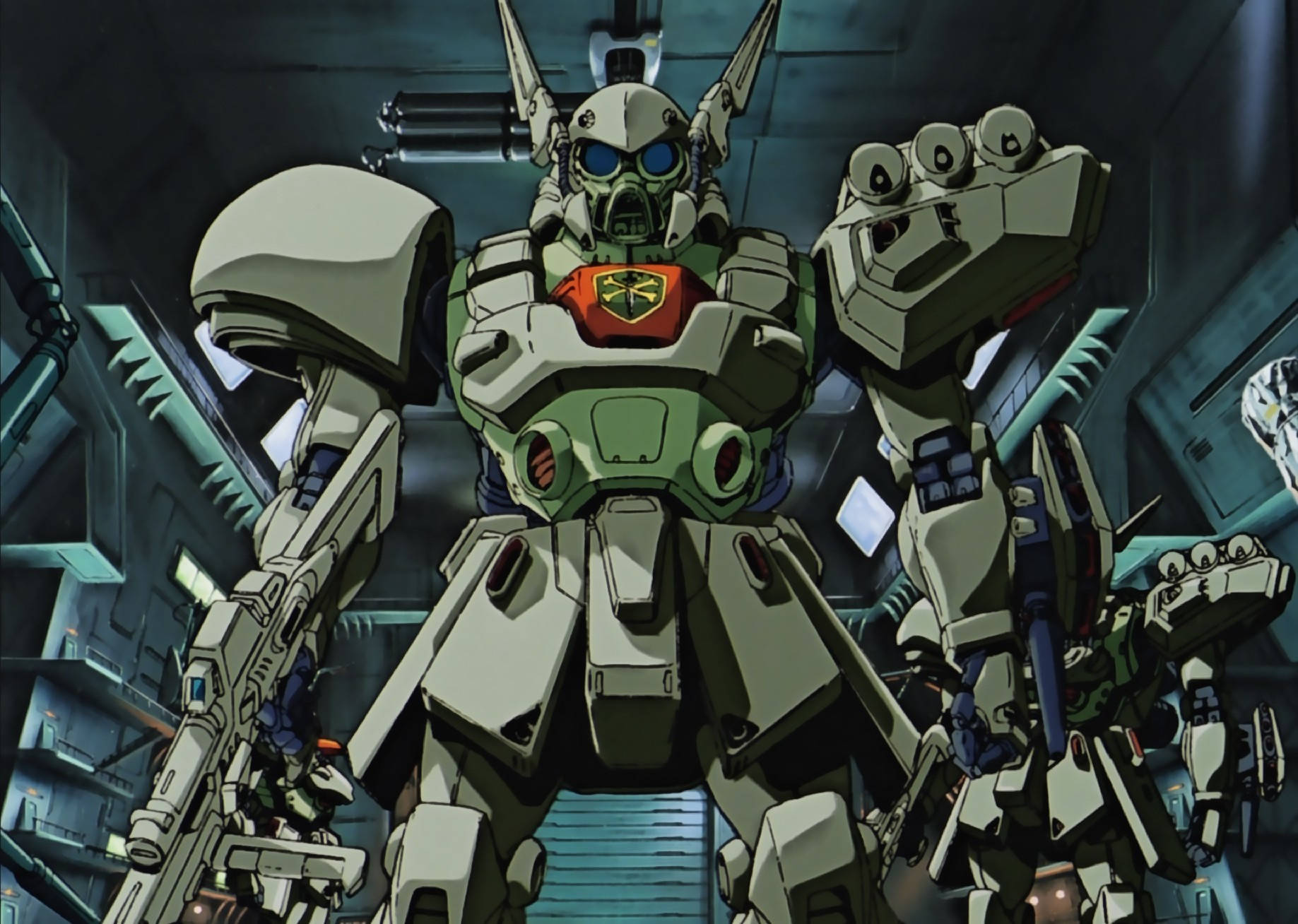 Mobile Suit Gundam Enemies Background