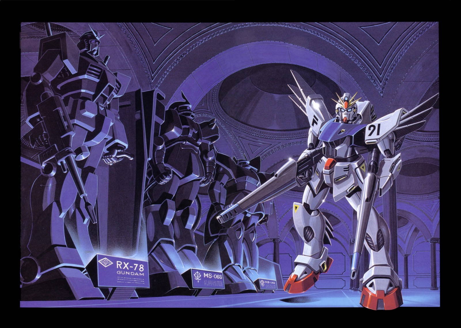 Mobile Suit Gundam F91 Movie Wallpaper