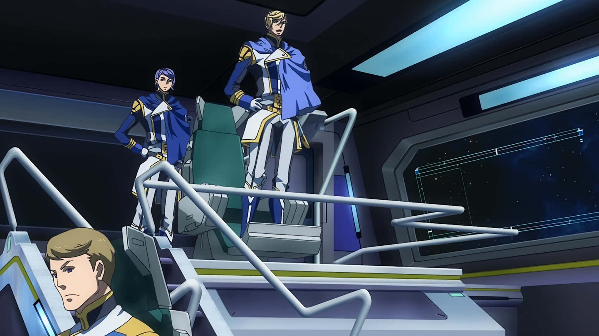 Mobilesuit Gundam Iron-blooded Orphans Listos Para La Batalla, Prepárate Para Una Aventura Imparable. Fondo de pantalla