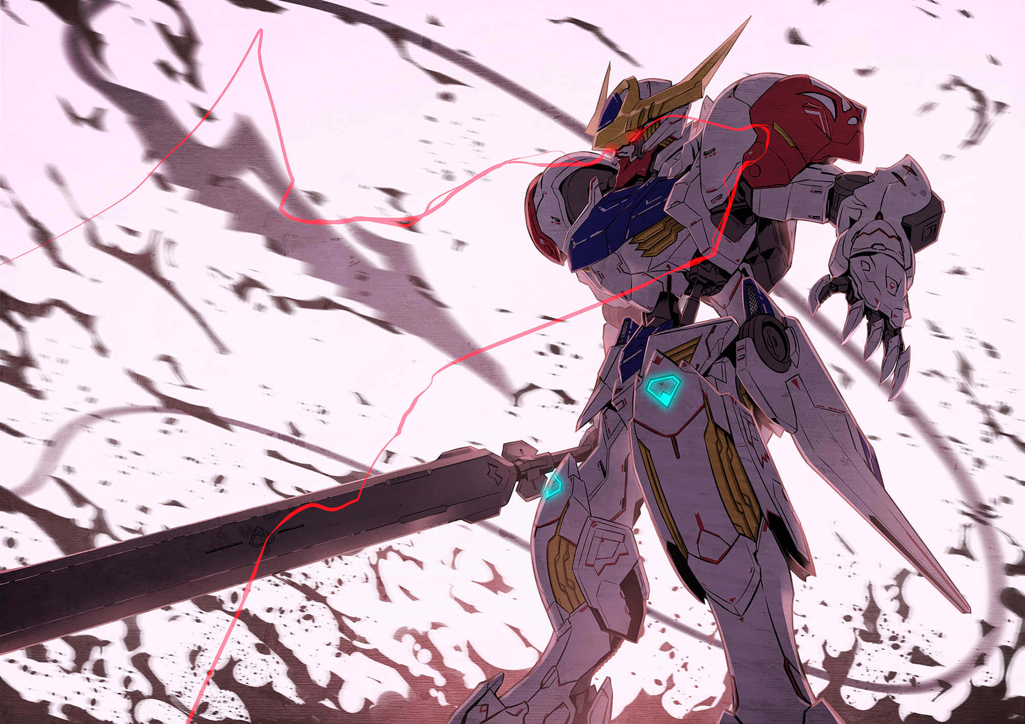 GUNDAM GUY  Gundam wallpapers Gundam iron blooded orphans Gundam art