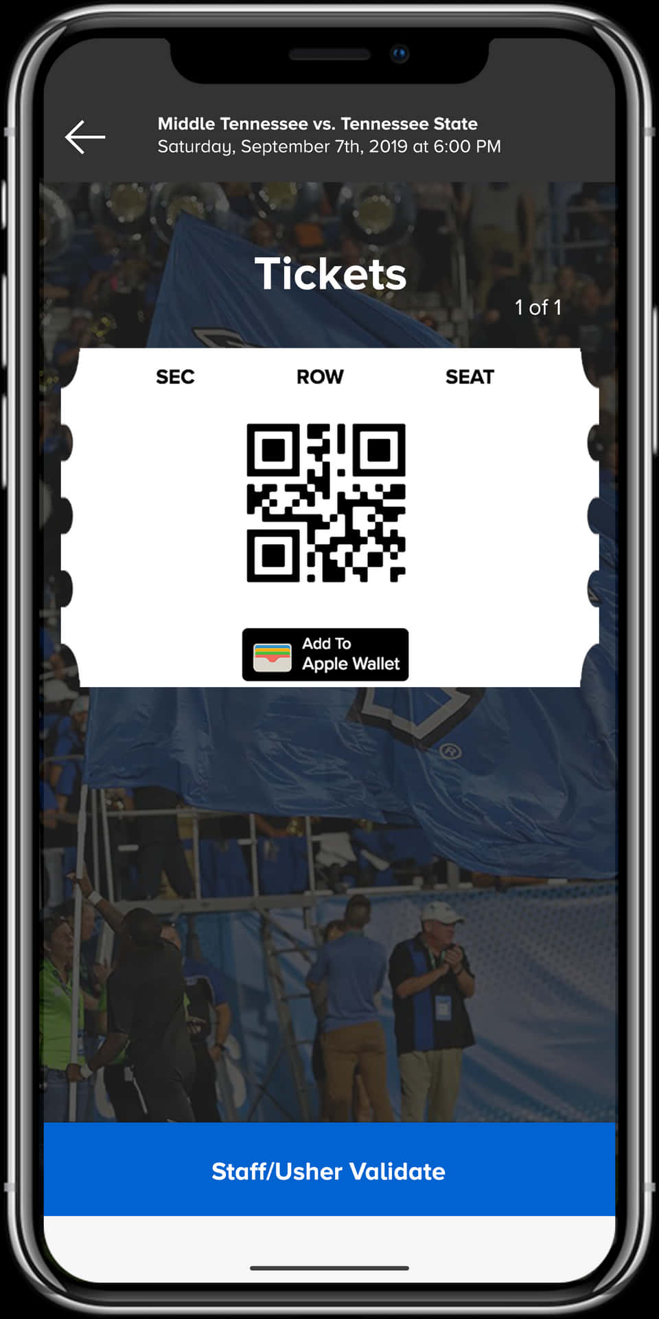 Mobile Ticket Q R Code Display PNG