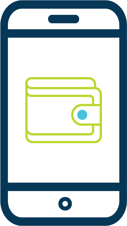 Mobile Wallet Icon PNG