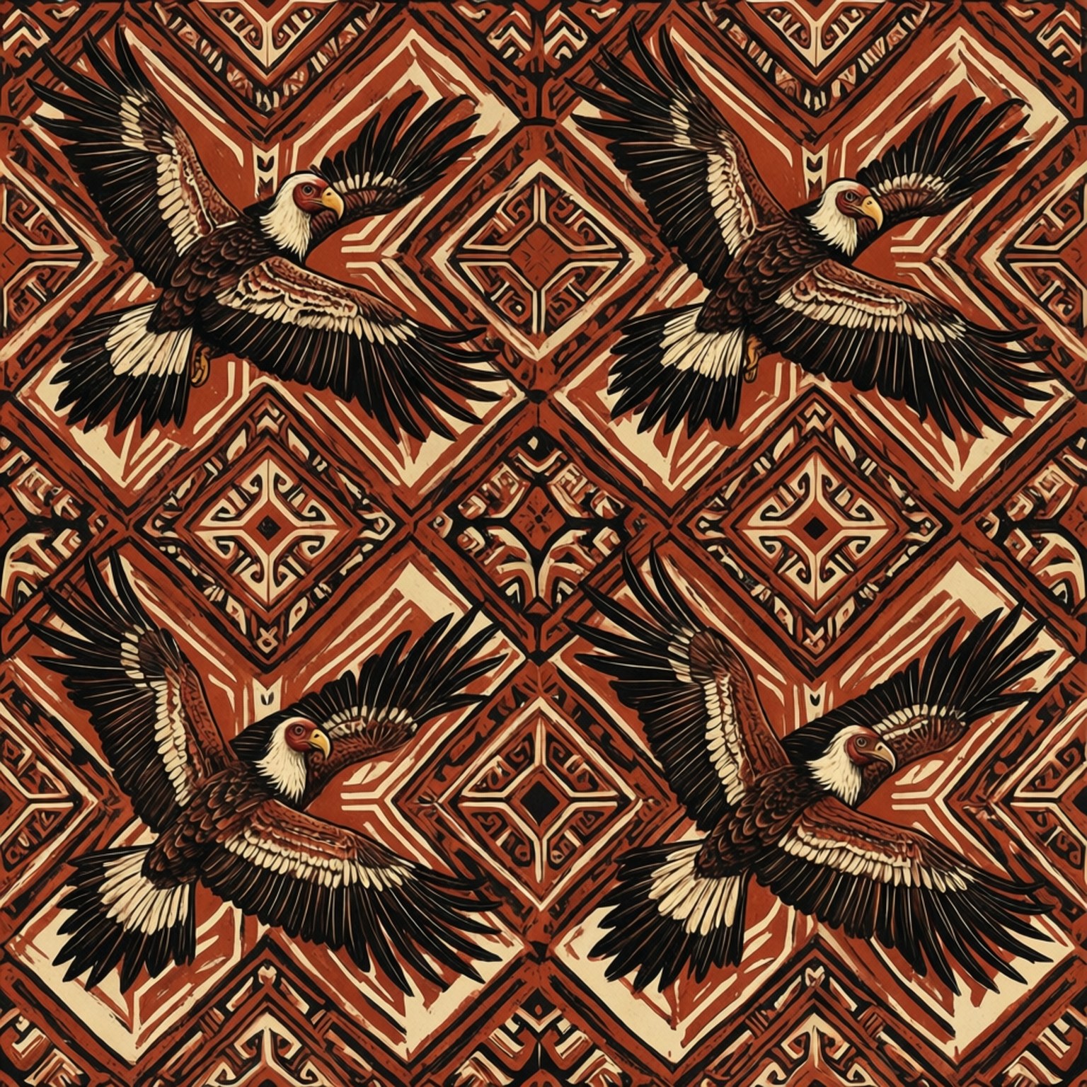 Pola Condor Moche Wallpaper