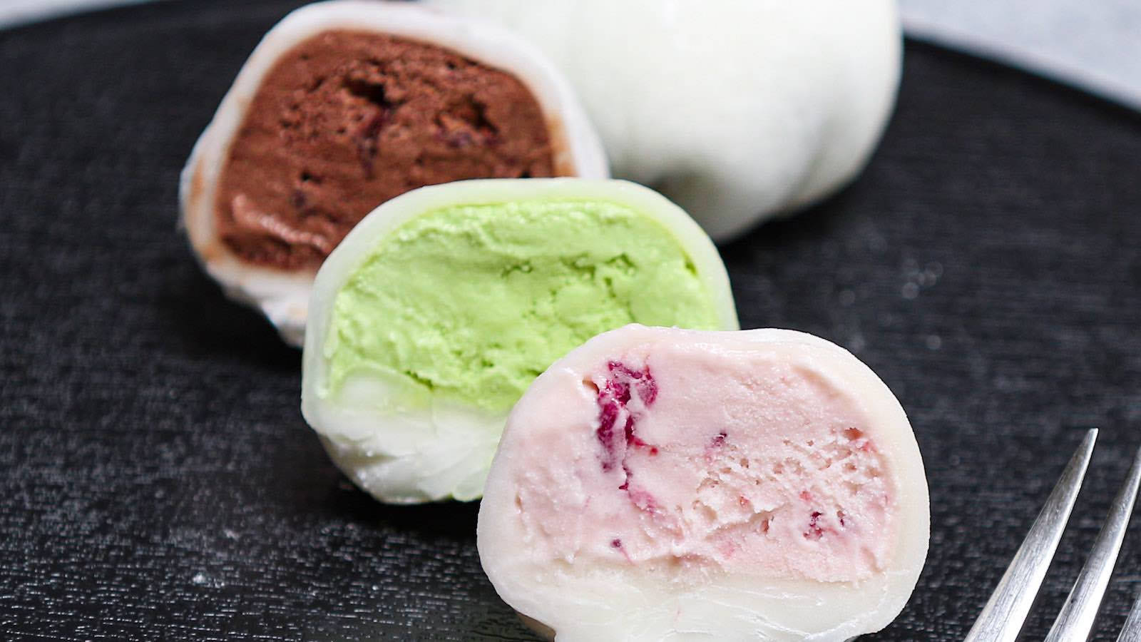 Mochi Ice Cream Flavours Wallpaper