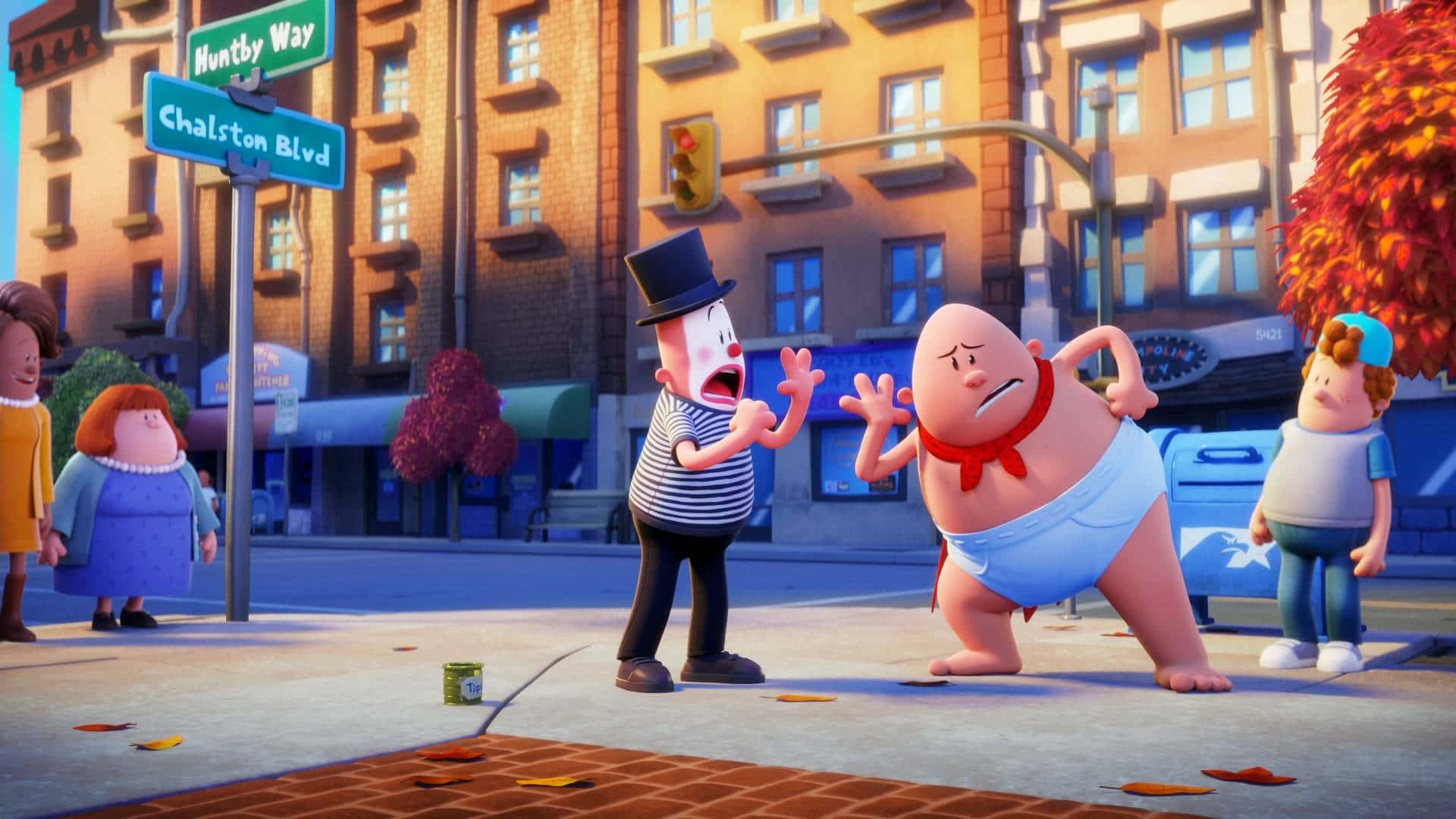Mocking Mime In Captain Underpants: The First Epic Movie Wallpaper
