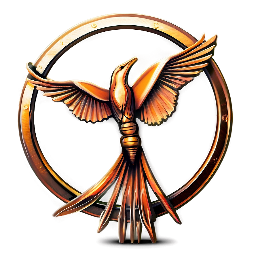 Mockingjay Pin Design Png 06242024 PNG