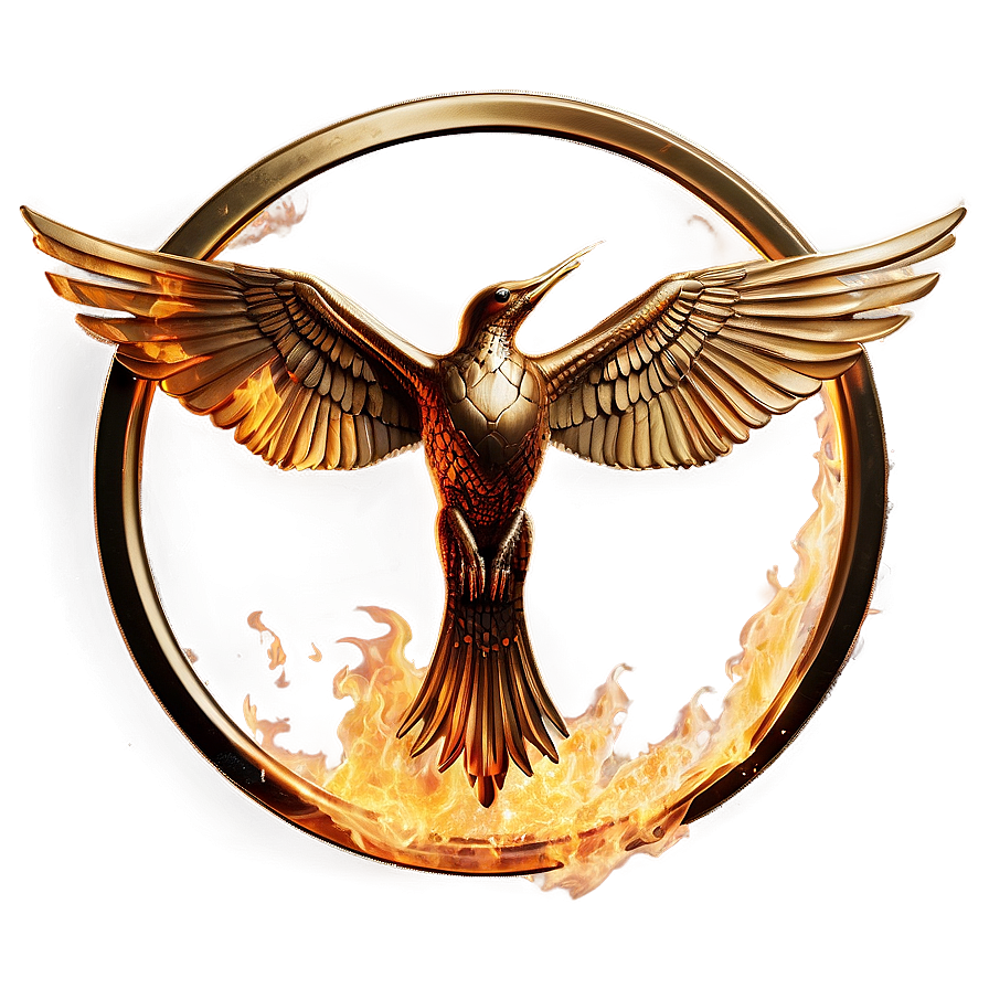 Mockingjay Tribute Flame Png 06242024 PNG