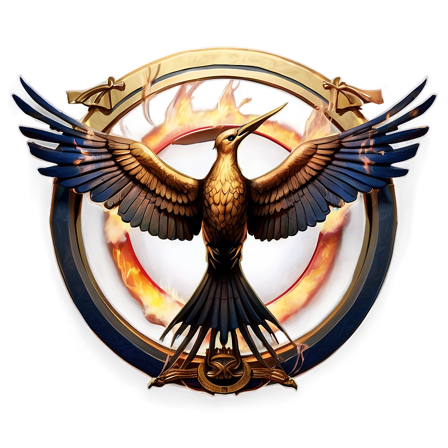 Mockingjay Tribute Icon Png Qkx PNG