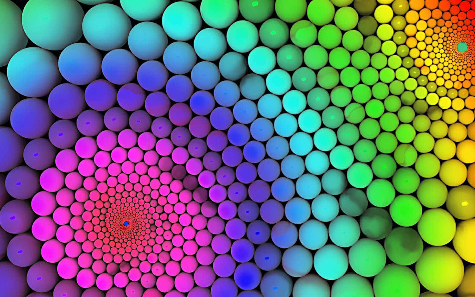 A Colorful Abstract Background With Circles