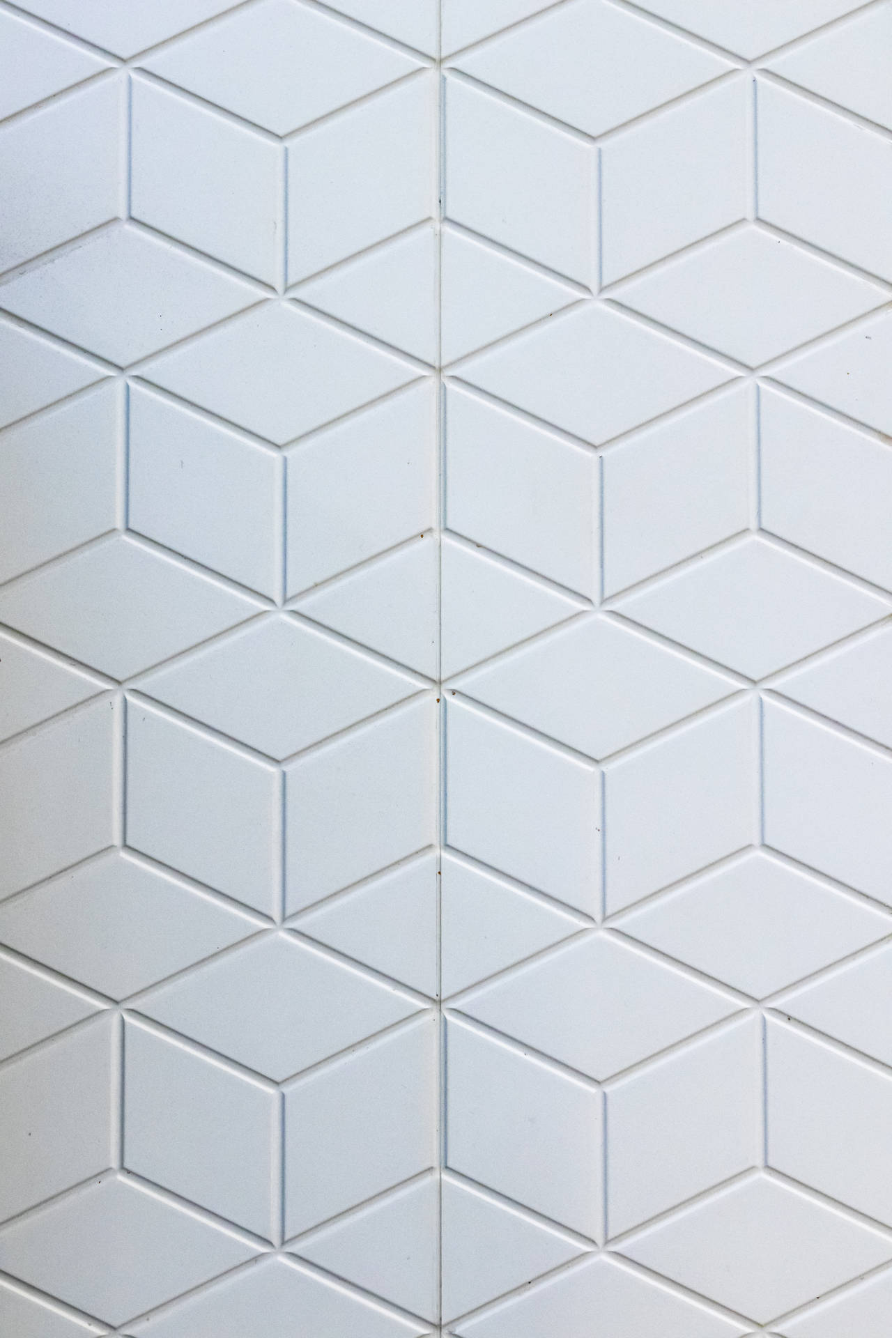 Modern 3d Box Floor Tiles Design Wallpaper
