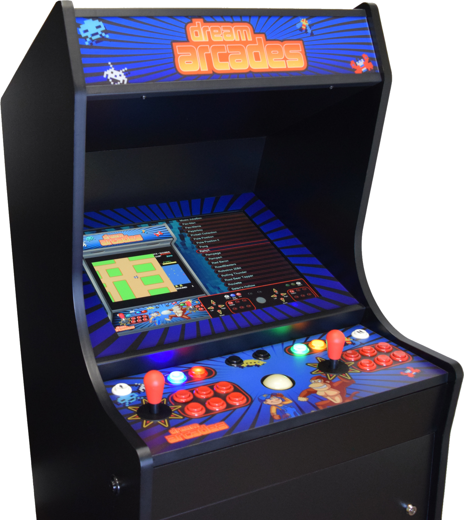 Modern Arcade Machine Dream Arcades PNG