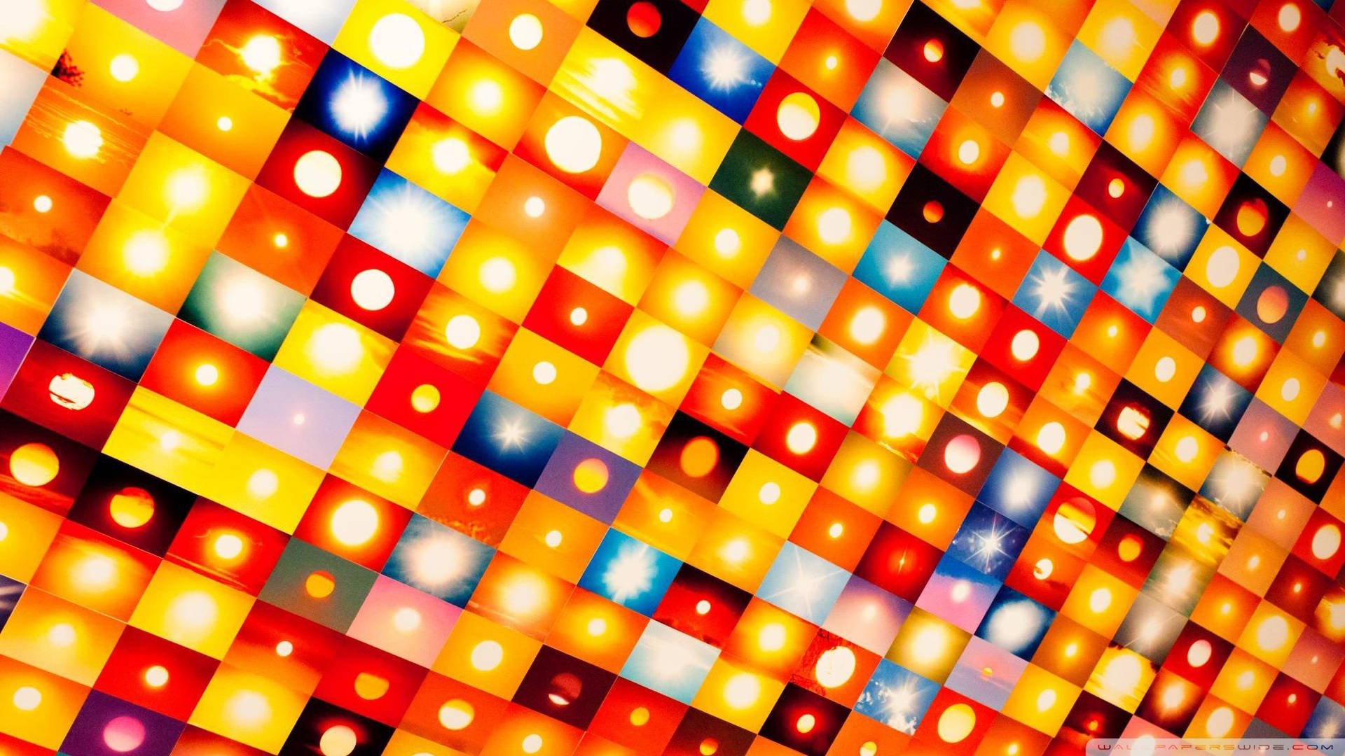 Modern Art Suns Penelope Umbrico Wallpaper