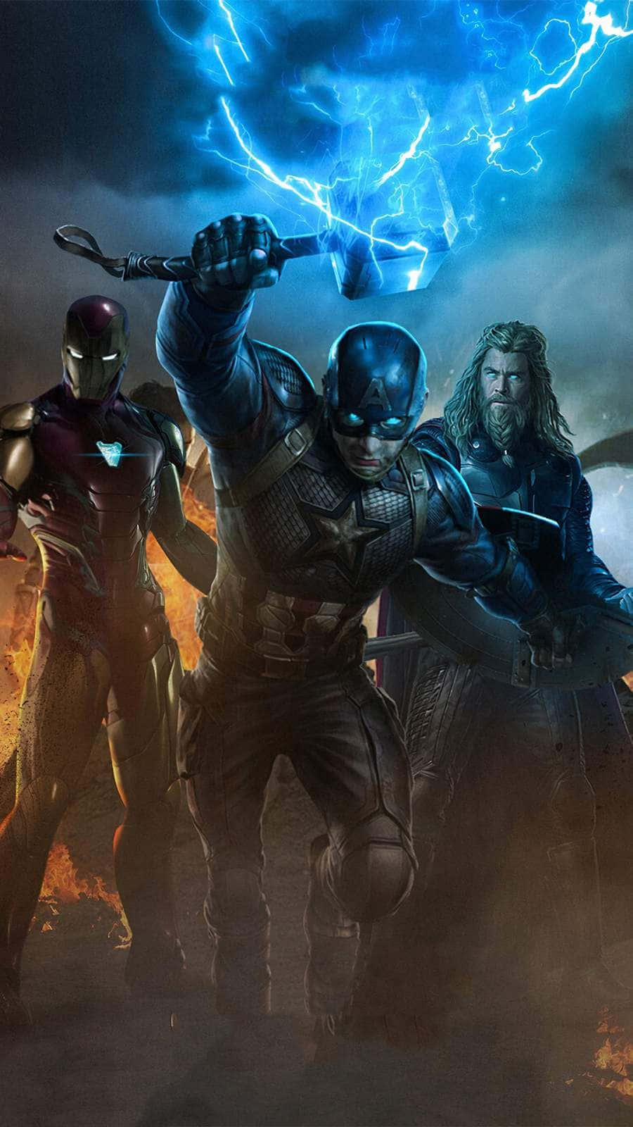 Unleash the Modern Avengers with the all-new Iphone Wallpaper