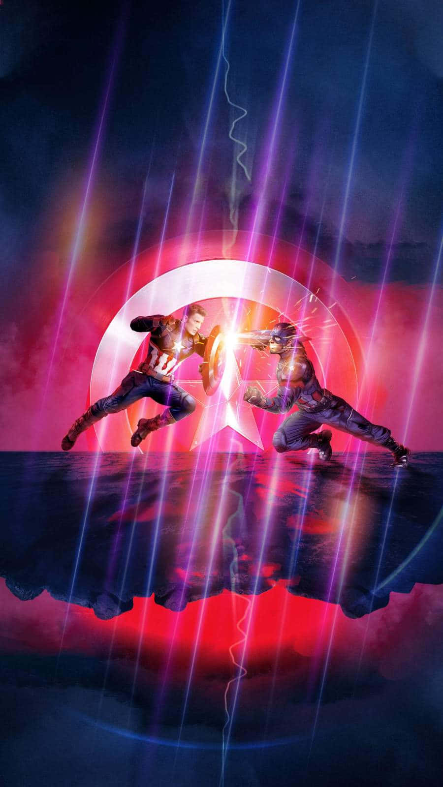 Get Ready To Face The Revengeful Villains With The Modern Avengers Iphone Wallpaper