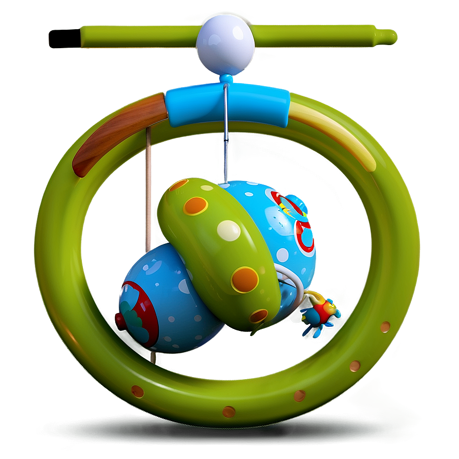 Modern Baby Rattle Png Dvd PNG